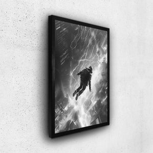 Electrified Ascension (Framed Print)