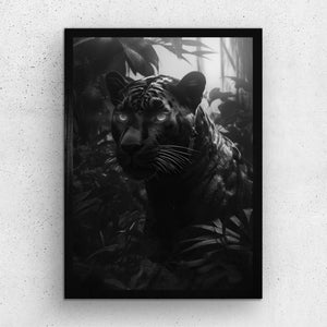 Predator's Gaze (Framed Print)