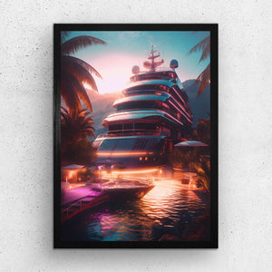 Island of Dreams (Framed Print)